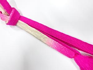 正絹　手組帯締め